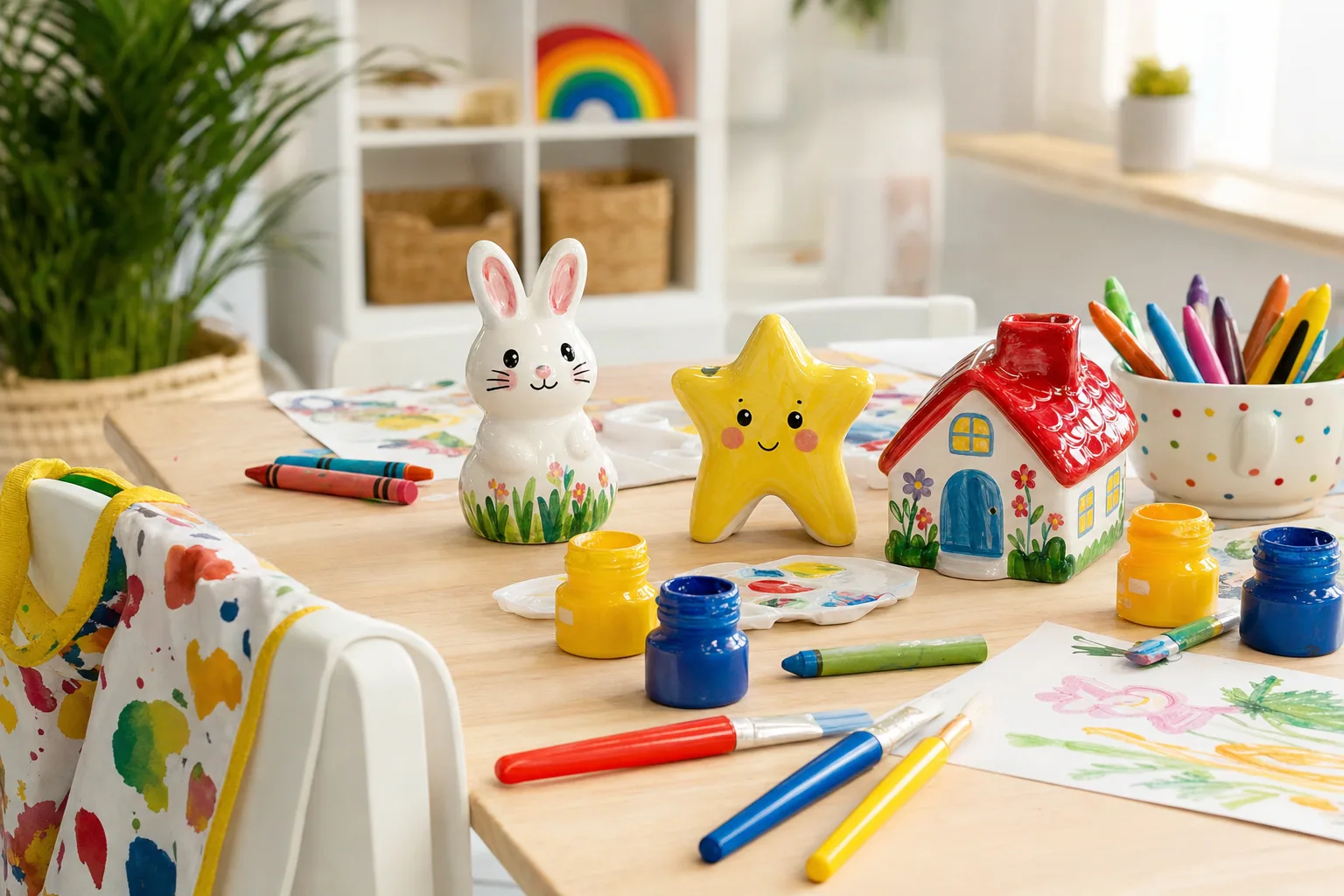 Figurine painting for children